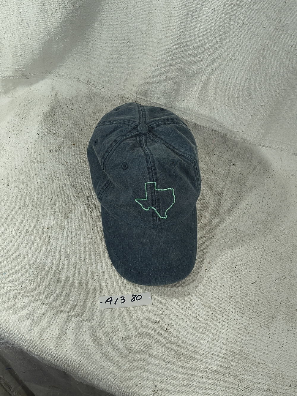 Adams Navy Blue Cap with Blue and Red Logo Patch